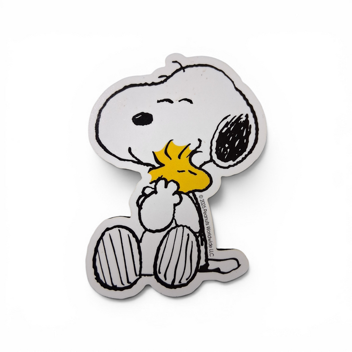 PEANUTS® SNOOPY HUGGING WOODSTOCK MAGNET