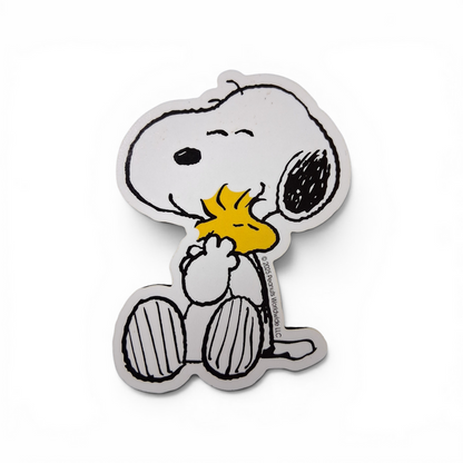 PEANUTS® SNOOPY HUGGING WOODSTOCK MAGNET