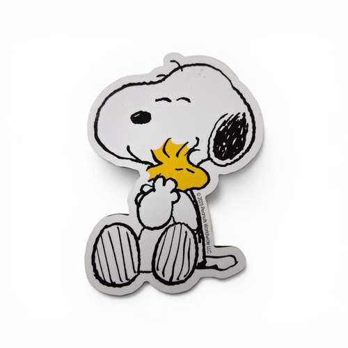 PEANUTS® SNOOPY HUGGING WOODSTOCK MAGNET