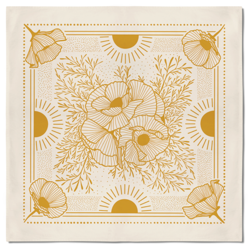 Pen+Pine - Poppy Sunrise Bandana