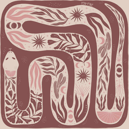 Pen+Pine - Southwest Snake Sticker