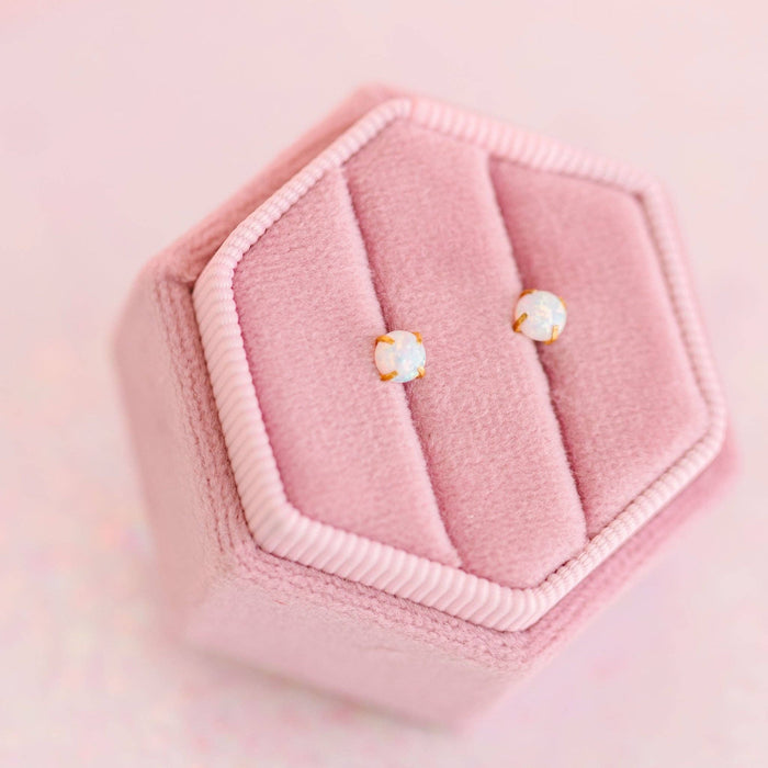 Pierced Co - White Opals