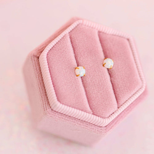 Pierced Co - White Opals
