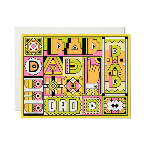 Red Cap Cards Greeting Card - Cool Dad