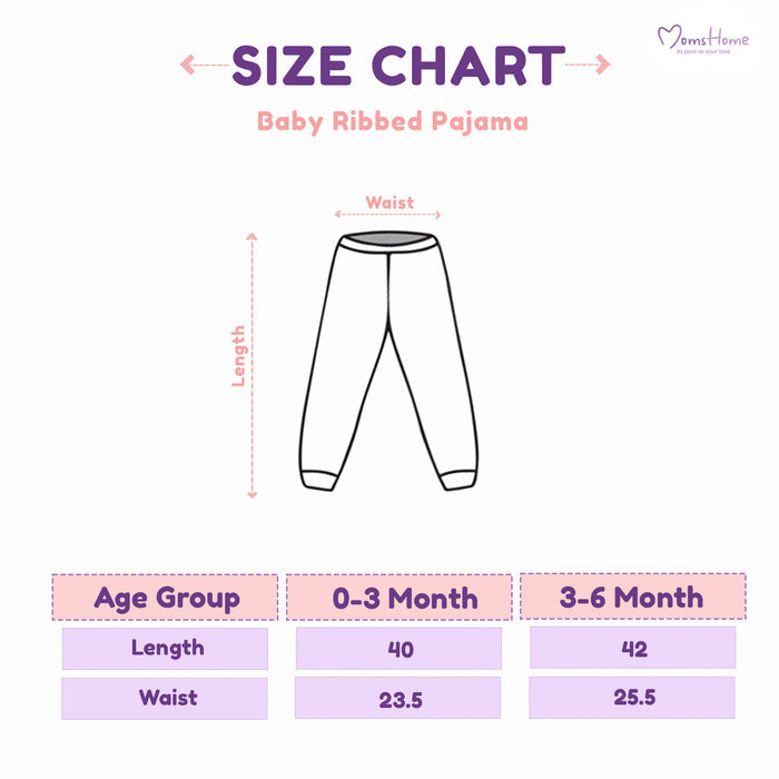 Ribbed Organic Cotton Co-ord Set For Newborn, Infant & Toddler Baby | Soft & Breathable Baby Outfit | Baby Dress | 0-12 Months