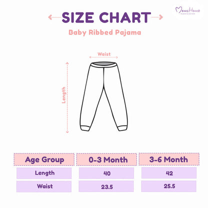 Ribbed Organic Cotton Co-ord Set For Newborn, Infant & Toddler Baby | Soft & Breathable Baby Outfit | Baby Dress | 0-12 Months