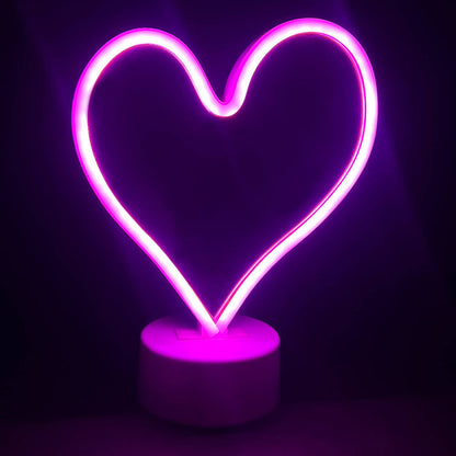 Streamline - Neon Mirror Lights - Heart