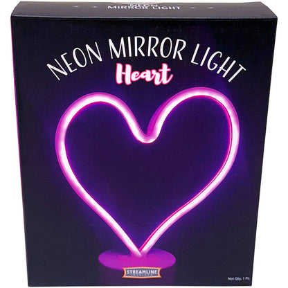 Streamline - Neon Mirror Lights - Heart