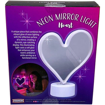 Streamline - Neon Mirror Lights - Heart