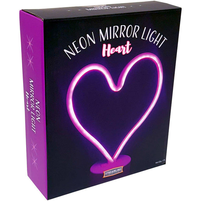 Streamline - Neon Mirror Lights - Heart
