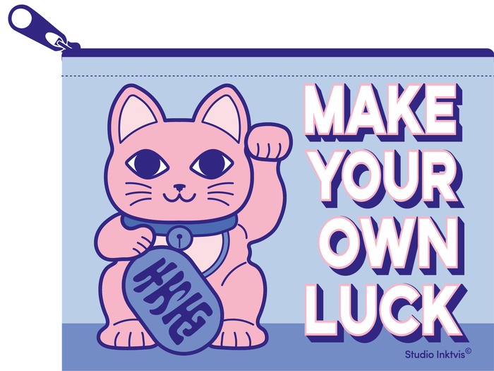 Studio Inktvis - Mini Wallet (Maneki Neko)