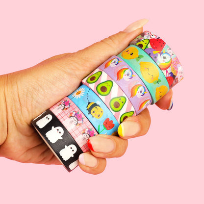Studio Inktvis - Washi Tape Kawaii Unicorn, Yoda, etc.