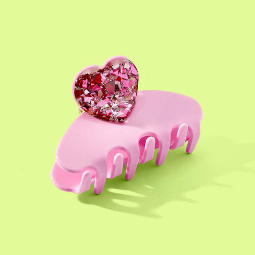 Taylor Elliott Designs - Pink Heart Confetti Clip