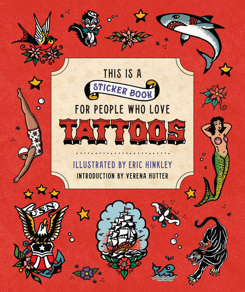 This is a Sticker Book for People Who Love Tattoos