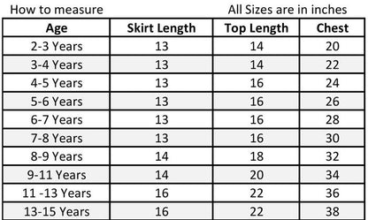Western Dance Dress For Girl - Kids Fancy Costume (IMC644)