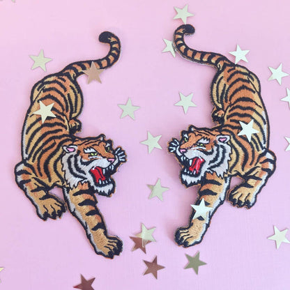 Wildflower + Co. Patch - Tigers (Set of 2)