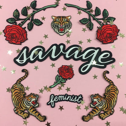 Wildflower + Co. Patch - Tigers (Set of 2)