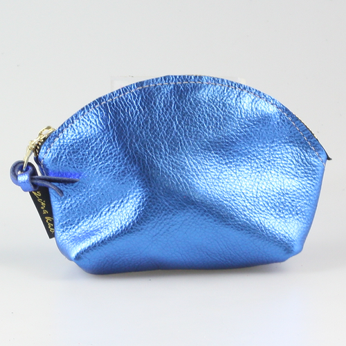 Zina Kao - The Metallic Simon Mini Makeup Clutch: Royal